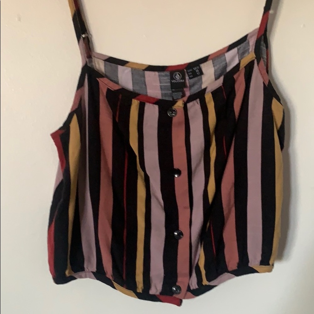Volcom cropped tank